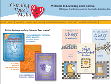Tablet Screenshot of listeningvoice.com
